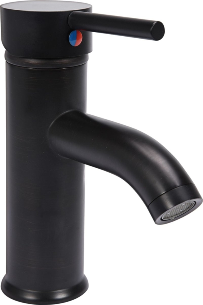 Змішувач води FALA для умивальника "RETRO BLACK 2" з кульовим регулятором(DW)