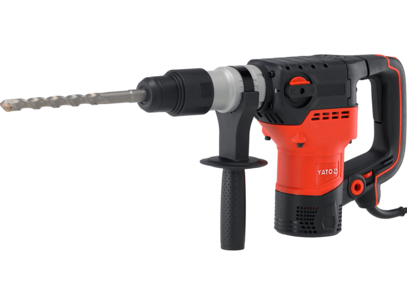 Перфоратор мережевий SDS-MAX YATO: P= 1600 Вт, J =15 Дж. макс. свердло Ø≤ 40 мм (бетон) 2 режими [2]