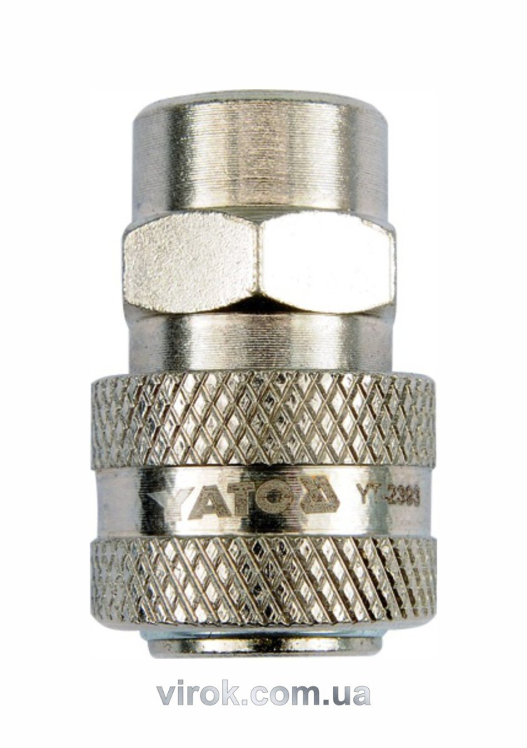 Швидкоз'єднувана муфта YATO з внутріш. різьбою Ø= 3/8"