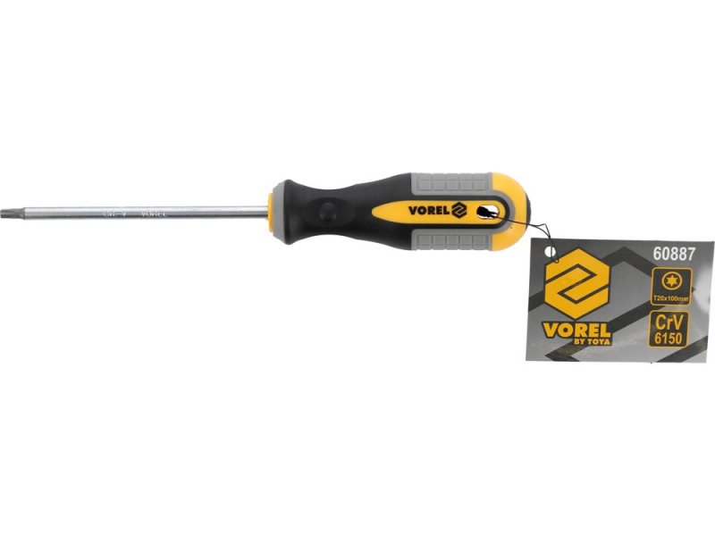Викрутка TORX T20x100 VOREL 60887