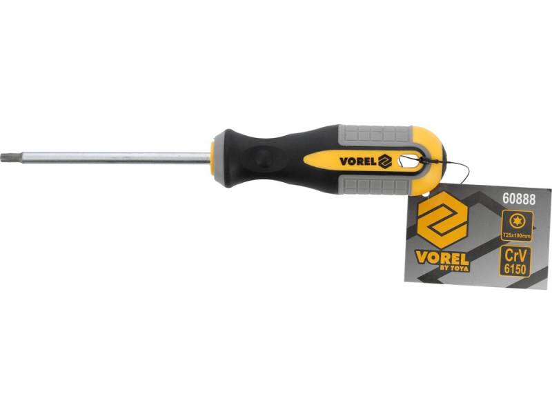 Викрутка TORX T25x100 VOREL 60888