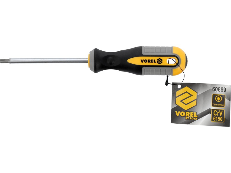 Отвертка TORX T27x100 VOREL 60889