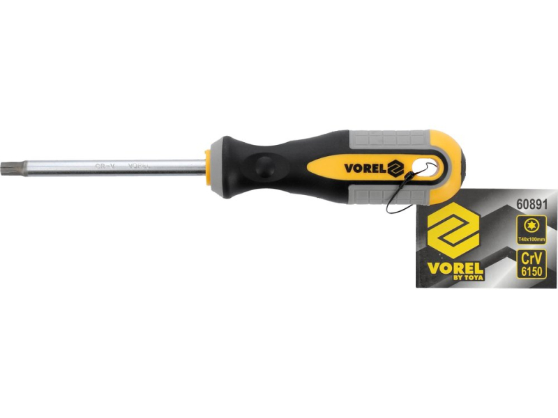 Отвертка TORX T40x100 VOREL 60891