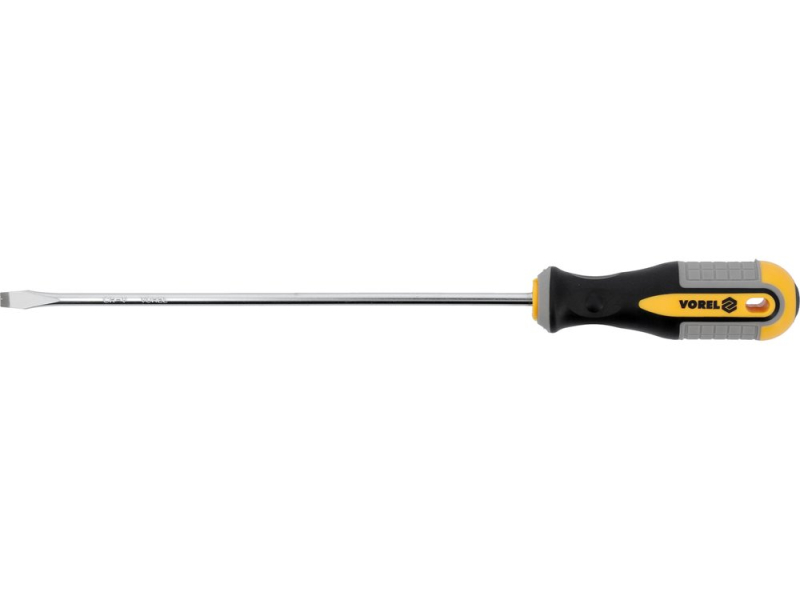 Отвертка шлицевая SL5x200 VOREL 60916, CrV 6150