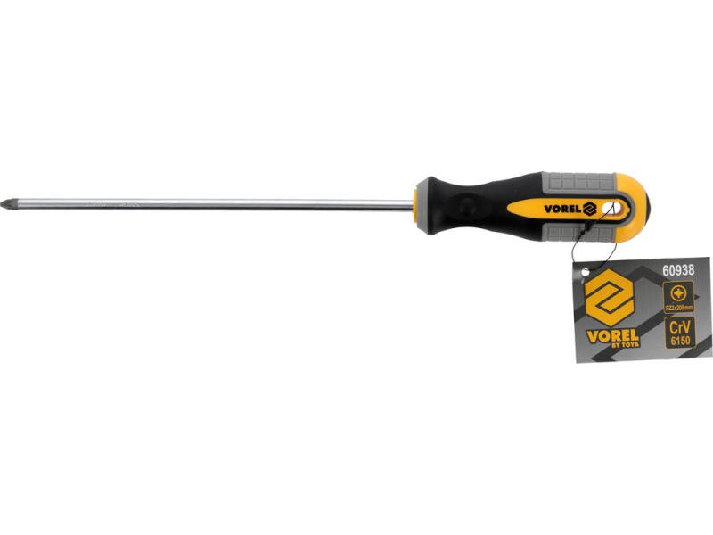 Викрутка Pozidriv PZ2x200 VOREL 60938