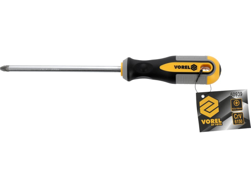 Викрутка Pozidriv PZ3x150 VOREL 60939