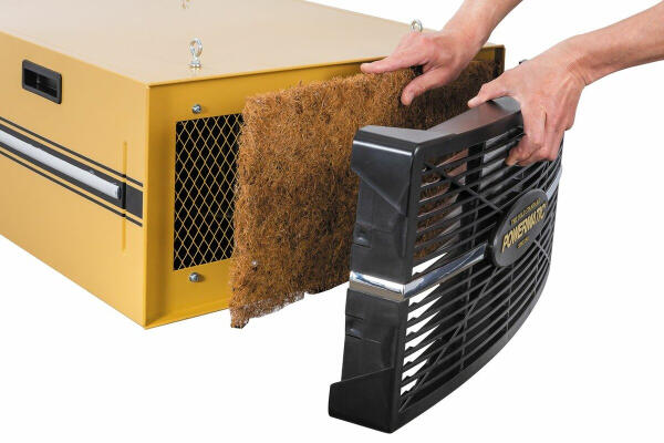 Блок фильтрации воздуха POWERMATIC PM1200: 230В 0,23(0,19)кВт. прод. 1140 1320 и 1620 м³/ч. 5 мкм (PM1200)