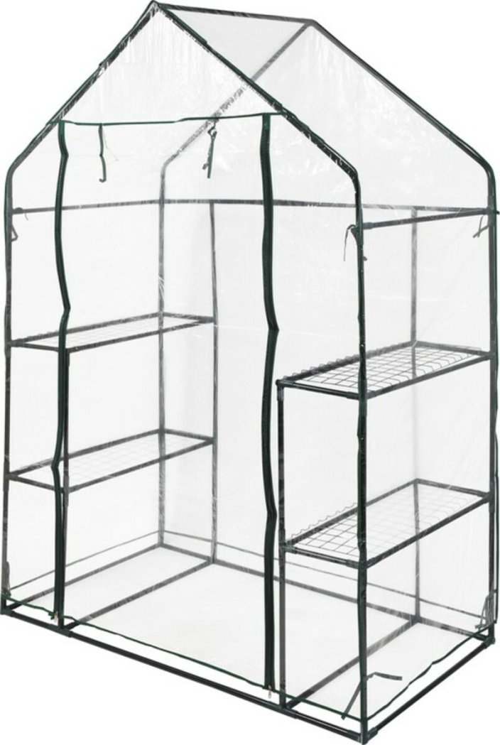 Міні-теплиця присадибна складана FLO, 143х 73х 195 см з плівкою ПВХ [1]