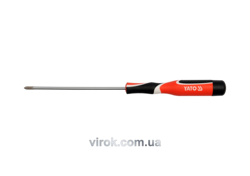Викрутка хрестова прецизійна YATO : "Philips" PH00 x 50 мм [50/400]