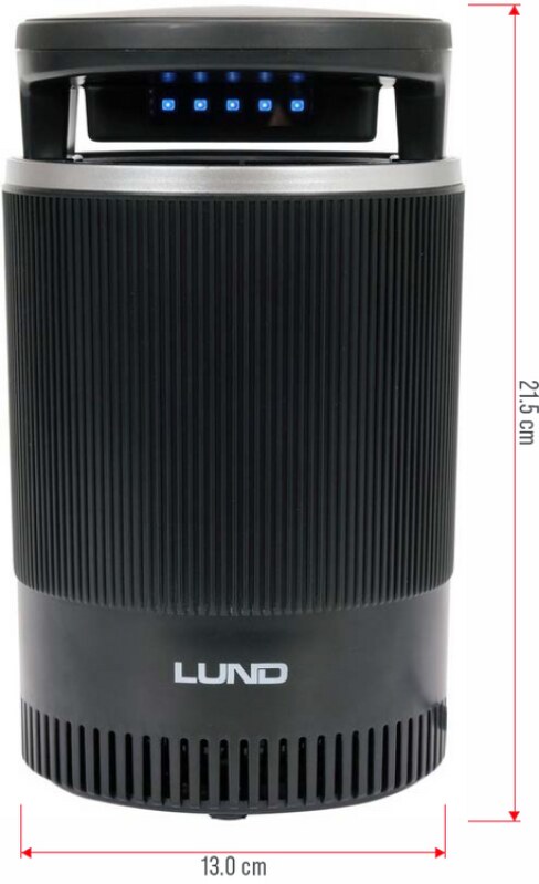 Светильник против насекомых с вентилятором LUND, от зарядного устройства USB, 5 Вт, 130х215 мм (67011)