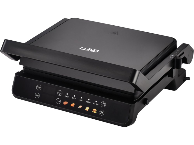 Гриль электросетевой LUND 2 кВт, 230 V, 357x310x154 мм, плита 490х270 мм