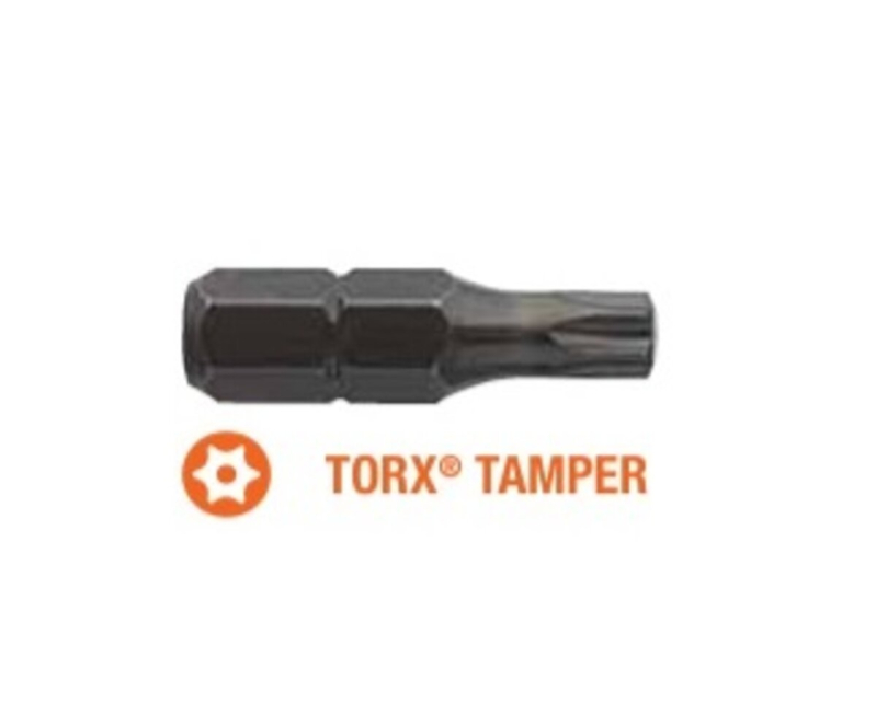 Насадка викруткова USH Industry: TORX TAMPER TT 20 x 25 мм, Уп. 5 шт.