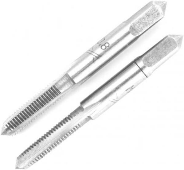 Мітчик VIROK М5 х 0,8; 2 шт.(№1+№2) сталь 9ХС. DIN 2181. ГОСТ 3266-81. (14V205)