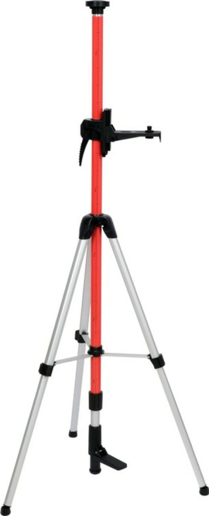 Жердина з триногою для лазерних рівнів складана YATO кріплення 5/8", макс. висота- 370 см