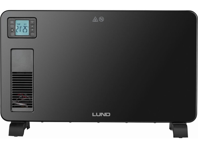 Обігрівач конвекторний LUND від ел.мережі- 230 В, 3 регулюв режими- 1,1,3 і 2,3 кВт з вентилятором (68652)