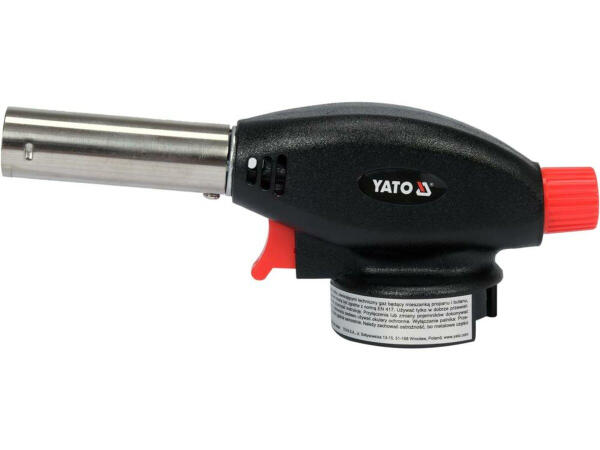 Горелка кухонная YATO, газ (бутан) пьезозап, 1,3 кВт, t= 1300 °С (YG-30105)