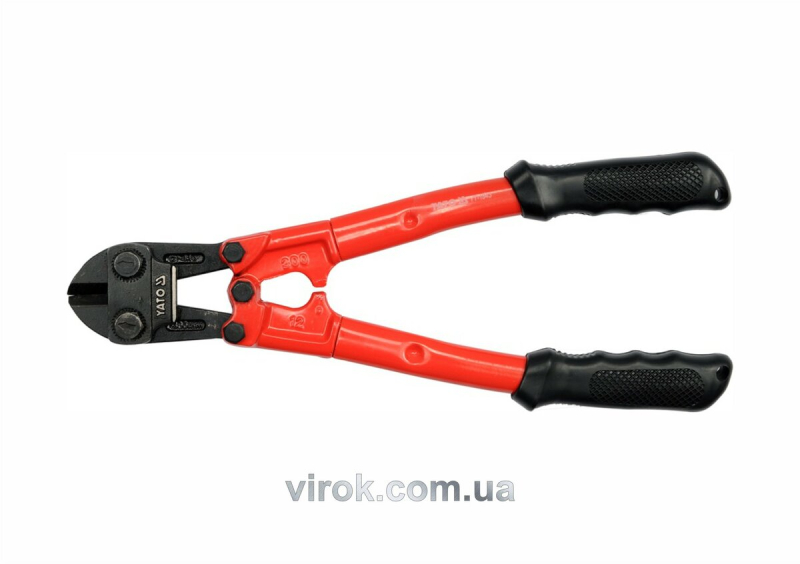 Ножиці до дроту YATO : max Ø= 6-8 мм, L= 450 мм