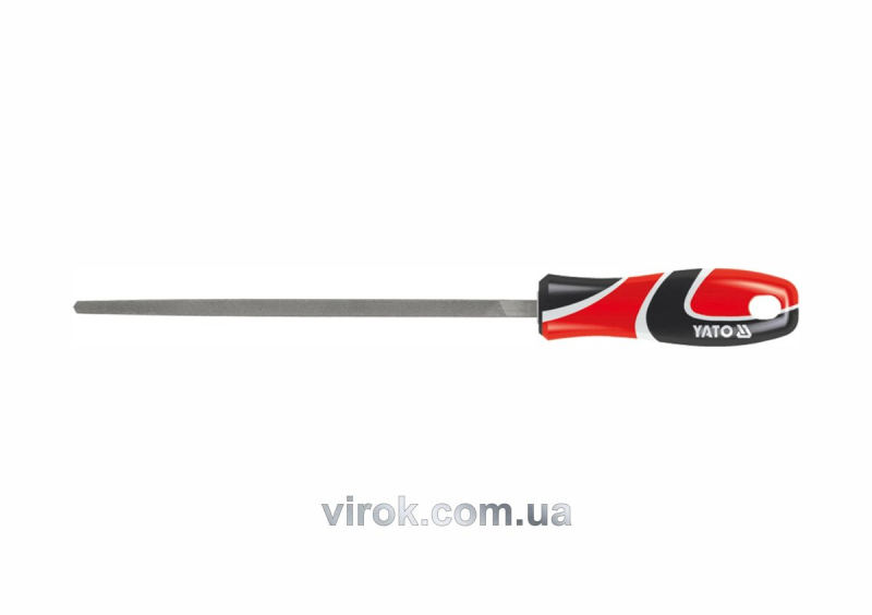 Напильник по металу YATO, квадратний l=150 мм, #2 [20/80]