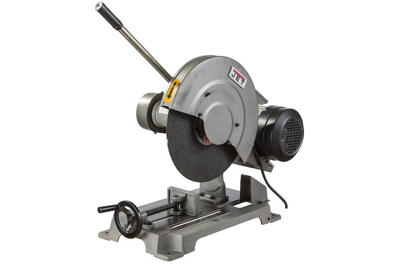 Торцьовальний відрізний верстат для металу JET JCOM-400T: 400В, 3 кВт, Ø 400 х 32 мм. 0°-45°