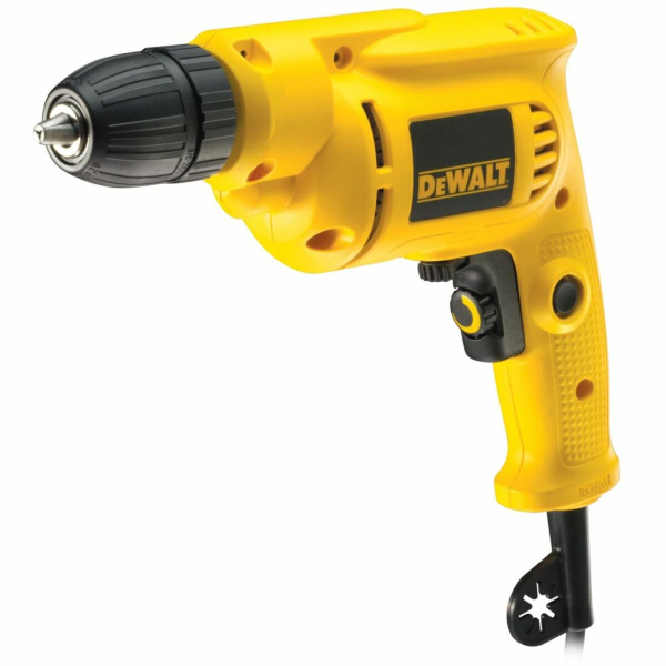 Дриль мережевий DeWalt: 550 Вт 2800 об/хв самозатискний патрон для Ø≤ 10 мм