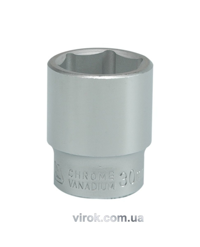 Головка торцева 6-гранна YATO : квадрат 3/4", М= 30 мм, L= 55 мм [8/48]