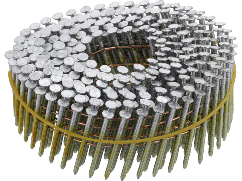 Цвяхи барабанні до пневматичного пістолета VOREL: L=38мм, Ø=2.1мм, кут 15-16˚,7200шт. (YT-09212) [1]