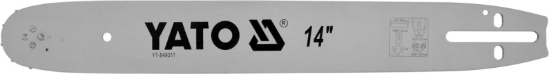 Шина для пили YATO l= 14"/ 36 см (60 ланок)0,325" (8,25 мм).Т0,058" (1,5 мм)-YT-84940, YT-84963 [20]