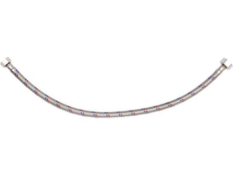 Шланг гнучкий для змішувача FALA 71809, 1/2"(F)×3/8"(F), 500 мм, нержавіюче обплетення