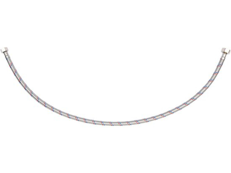 Шланг гнучкий для змішувача FALA 71811, 1/2"(F)×3/8"(F), 800 мм, нержавіюче обплетення