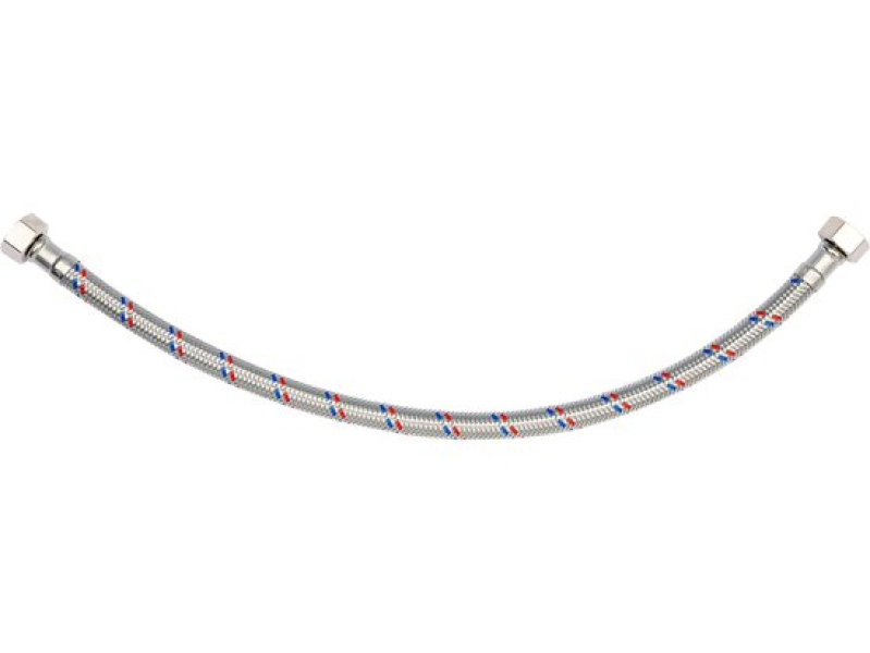 Шланг гнучкий для змішувача FALA 71815, 3/8"(F)×3/8"(F), 400 мм, нержавіюче обплетення