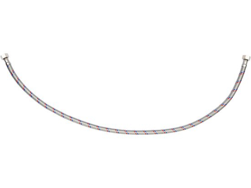 Шланг гибкий для смесителя FALA 71818, 3/8"(F)×3/8"(F), 800 мм, нержавеющая оплетка