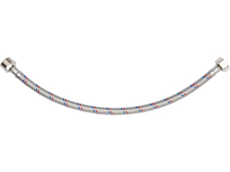 Шланг гнучкий для змішувача FALA 71821, 1/2"(F)×1/2"(M), 400 мм, нержавіюче обплетення