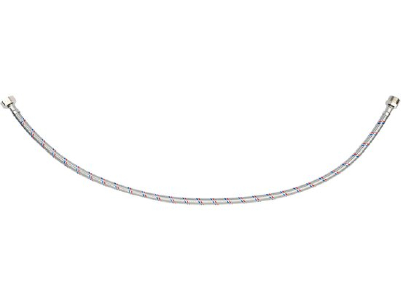 Шланг гибкий для смесителя FALA 71824, 1/2"(F)×1/2"(M), 800 мм, нержавеющая оплетка