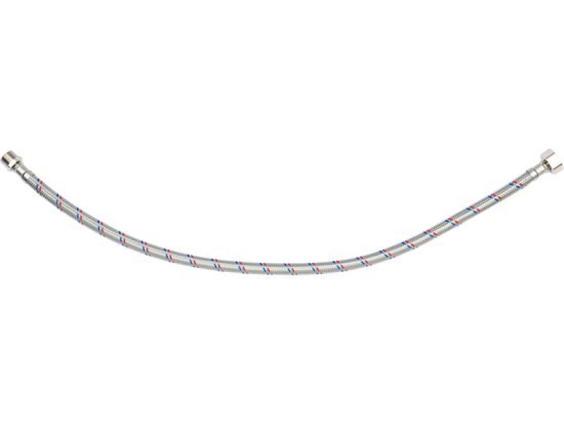 Шланг гнучкий для змішувача FALA 71830, 1/2"(F)×3/8"(M), 600 мм, нержавіюче обплетення
