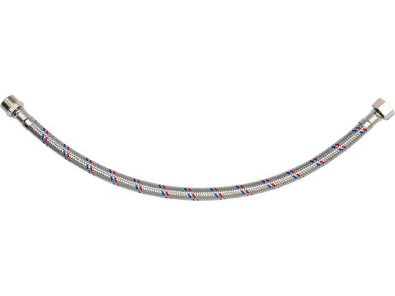 Шланг гнучкий для змішувача FALA 71834, 3/8"(F)×3/8"(M), 400 мм, нержавіюче обплетення