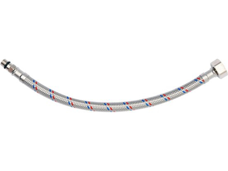 Шланг гнучкий для змішувача FALA 71840, 1/2"(F)×M10×1(M) 17 мм, 300 мм, нержавіюче обплетення