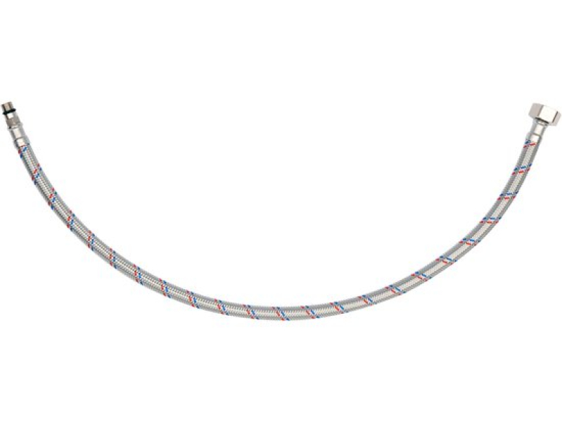 Шланг гнучкий для змішувача FALA 71843, 1/2"(F)×M10×1(M) 17 мм, 600 мм, нержавіюче обплетення