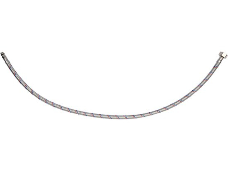 Шланг гибкий для смесителя FALA 71844, 1/2"(F)×M10×1(M) 17 мм, 800 мм, нержавеющая оплетка