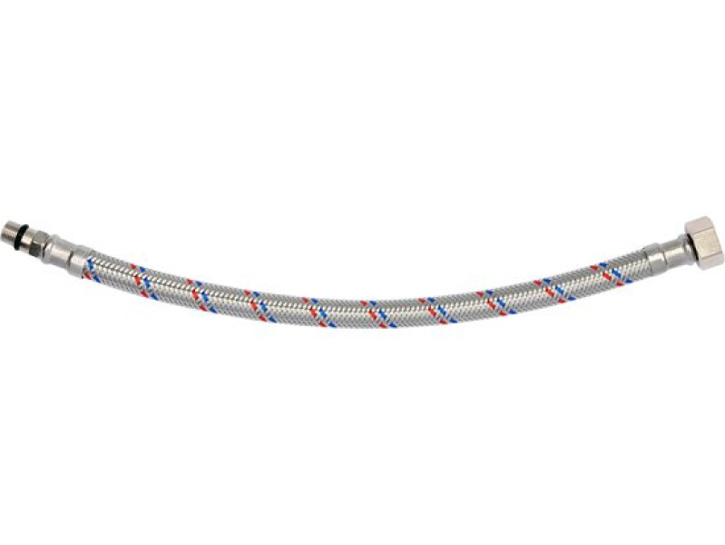 Шланг гнучкий для змішувача FALA 71851, 3/8"(F)×M10×1(M) 17 мм, 300 мм, нержавіюче обплетення