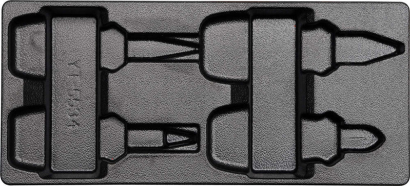 Вклад до інструментальної шафи пустий YATO, для шипців кусачок YT-5534 [5/30]