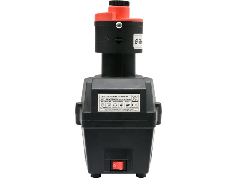 Станок для заточки сверл VOREL сетевой Ø=3-16мм, 70W (73470)