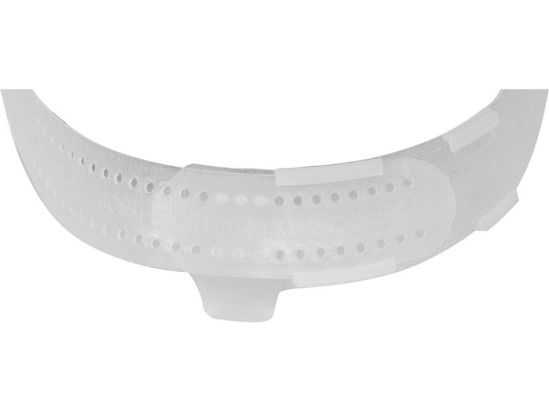 Каска для захисту голови VOREL червона з матеріалу HDPE (74174)