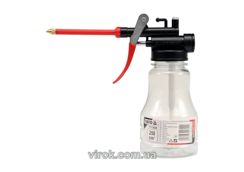 Маслянка важільна YATO : V= 220 см³ [10/120]