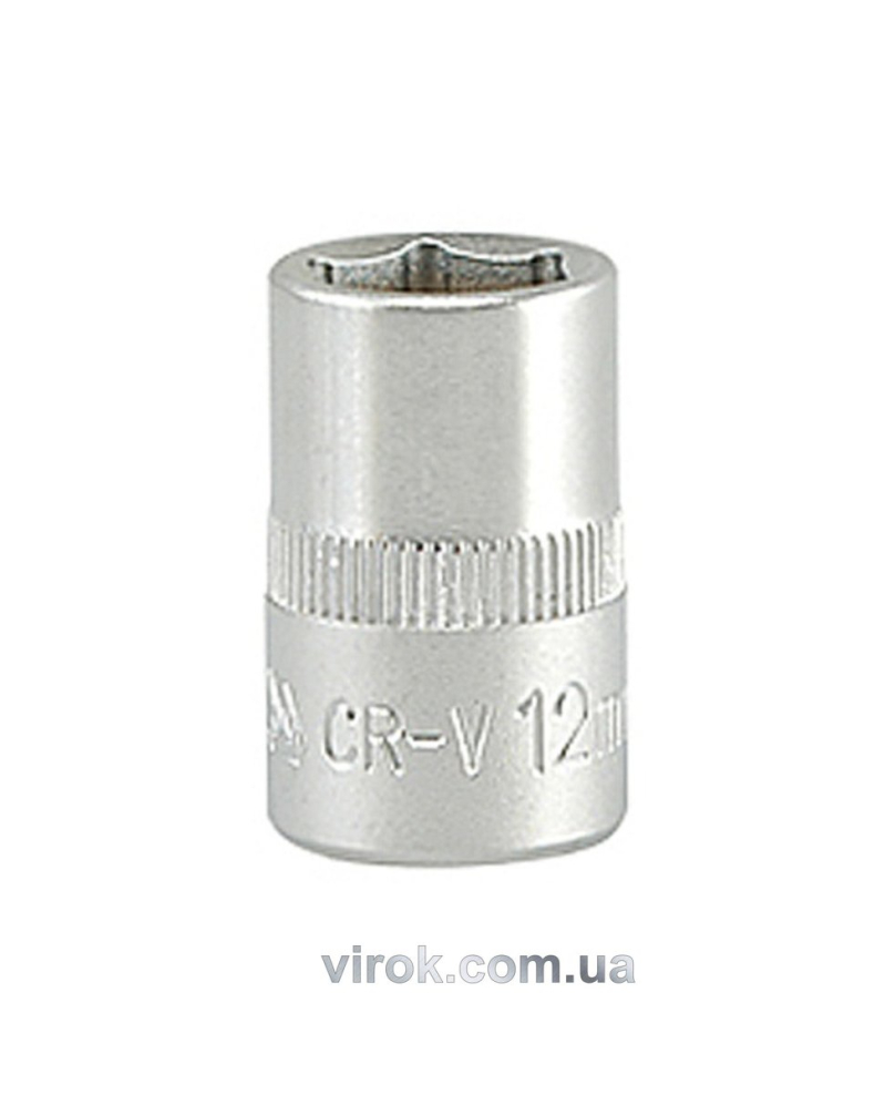 Головка торцева 6-гранна YATO : квадрат 3/8", М= 12 мм, L= 28 мм