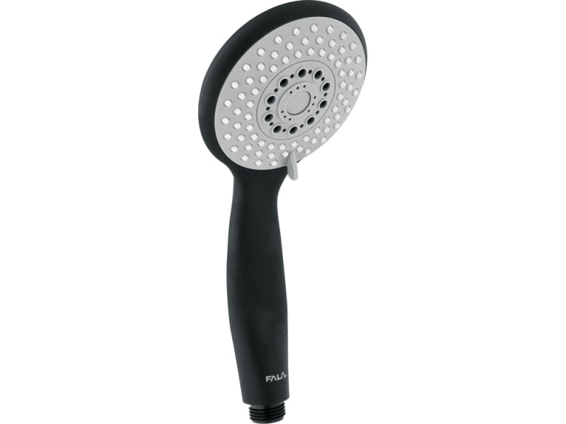 Лейка душевая SALTO BLACK FALA 75619, 3 функции, Ø100 мм, G1/2
