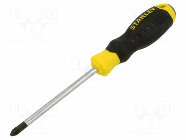 Отвертка крестовая STANLEY "Cushion Grip" S/D "POZIDRIV": PZ2 X 100MM (STHT16163-0)
