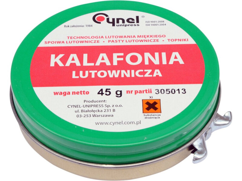 Каніфоль паяльна CYNEL 76836, RMA, 45 г