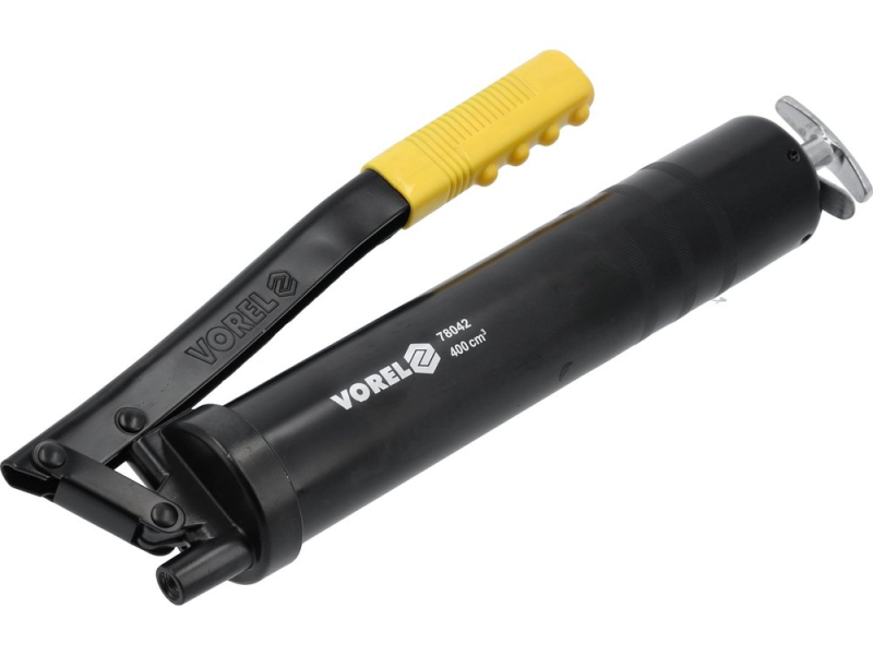 Шприц мастильний важільний VOREL 78042, 400 см³, рукоятка PVC