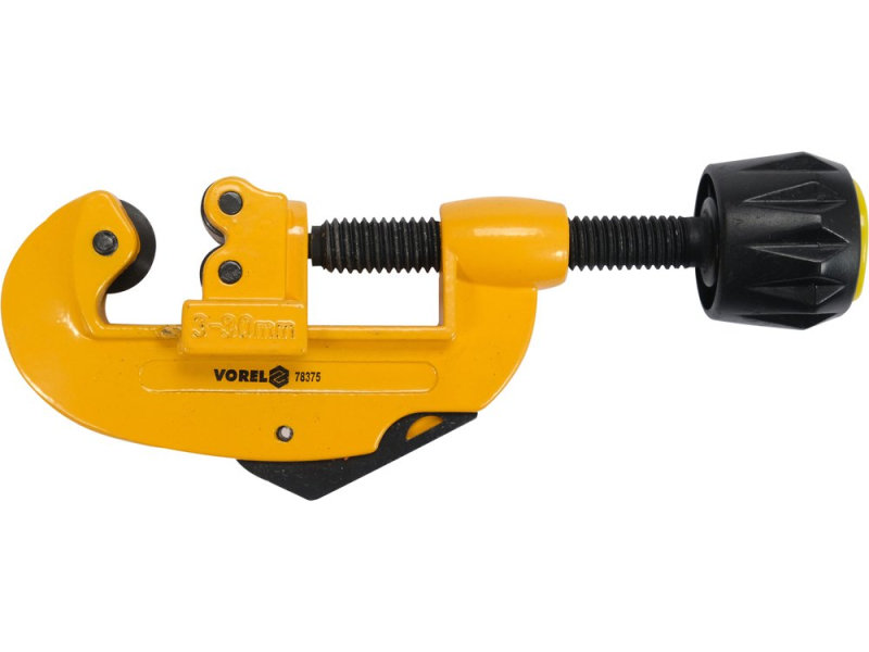 Труборіз роликовий зі знімачем задирок 3-30 мм VOREL 78375