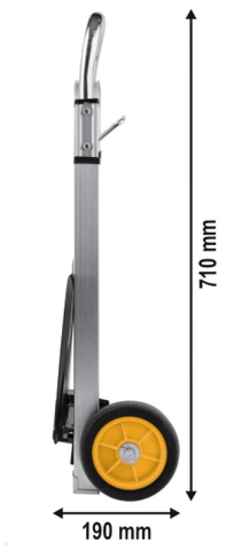 Візок складаний VOREL 78661, 90 кг, колеса 150 мм